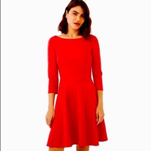 Kate Spade XL boat neck ponte dress